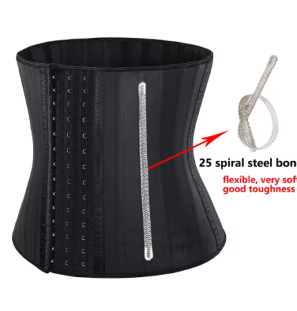 latex waist trainer corset for women