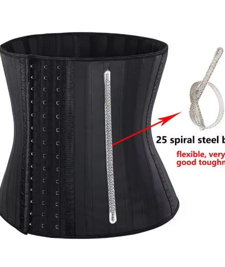 latex waist trainer corset for women